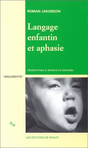 LANGAGE ENFANTIN ET APHASIE, de Jakobson | portada del libro