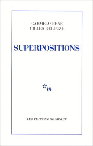SUPERPOSITIONS, de Carmelo Bene | portada del libro