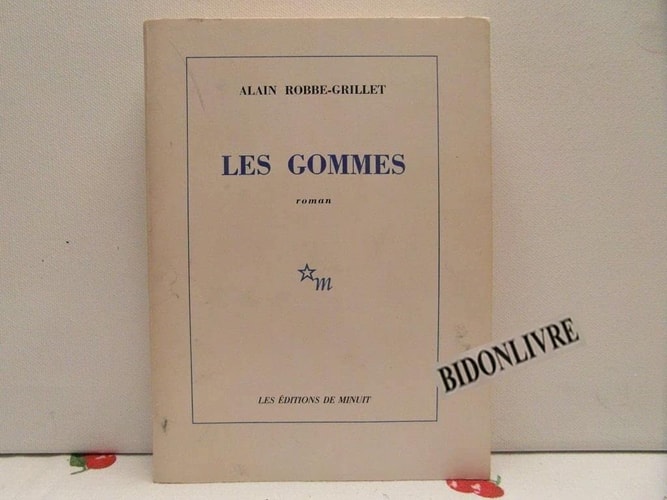 LES GOMMES, de Alain Robbe-Grillet | portada del libro