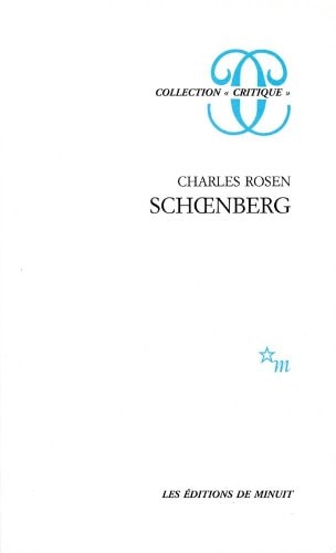 SCHOENBERG, de Charles Rosen | portada del libro