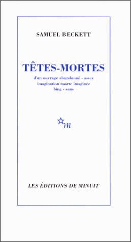 TETES MORTES, de Samuel Beckett | portada del libro