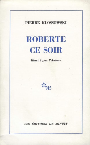ROBERTE CE SOIR, de KLOSSOWS | portada del libro