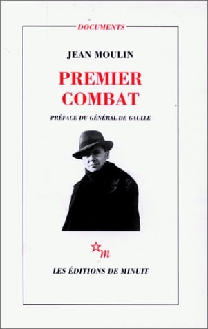 PREMIER COMBAT, de Jean Moulin | portada del libro