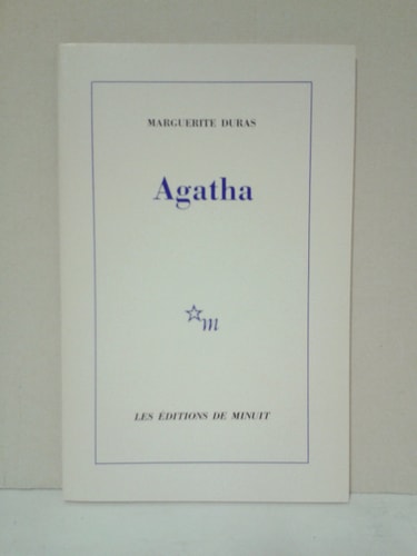 AGATHA, de Marguerite Duras | portada del libro