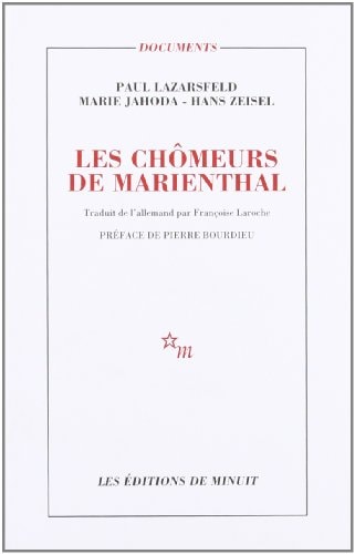 LES CHOMEURS DE MARIENTHAL, de Paul Felix Lazarsfeld | portada del libro