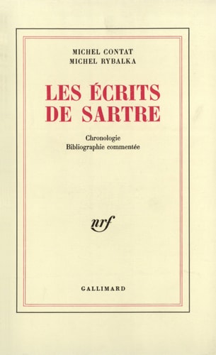 LES ECRITS DE SARTRE, de Malcolm Cowley | portada del libro
