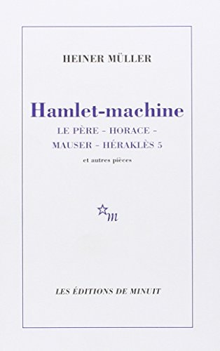 HAMLET MACHINE, de Heiner Müller | portada del libro