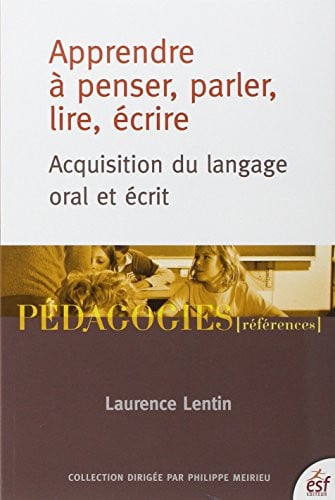 APPRENDRE A PENSER PARLER LIRE ECRIRE NED, de LENTIN LAURENC | portada del libro