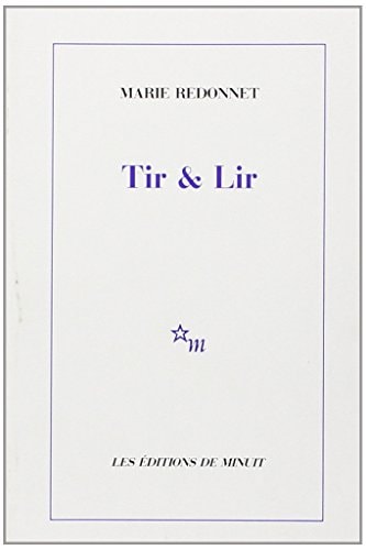 TIR ET LIR, de Marie Redonnet | portada del libro