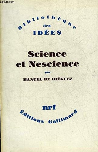 SCIENCE ET NESCIENCE, de Diéguez | portada del libro