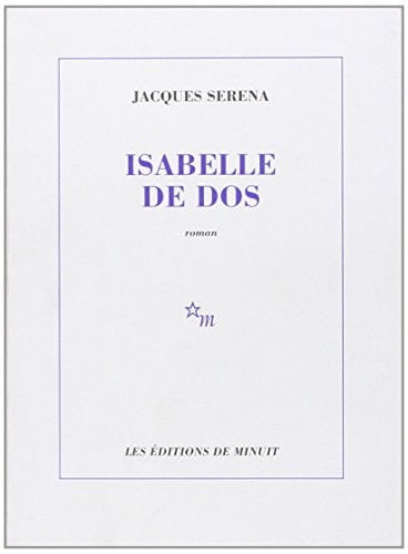 ISABELLE DE DOS, de Jacques Serena | portada del libro