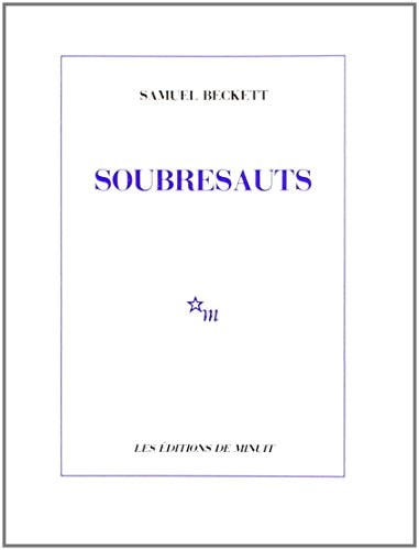 SOUBRESAUTS, de Samuel Beckett | portada del libro