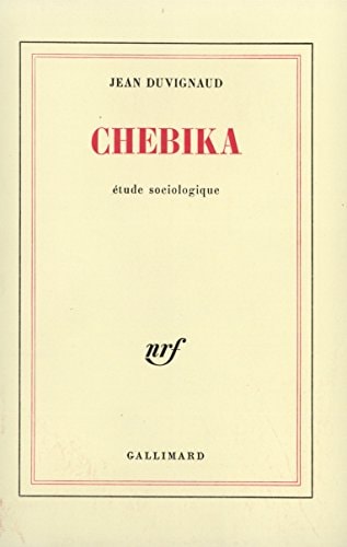 CHEBIKA, de Duvignaud | portada del libro