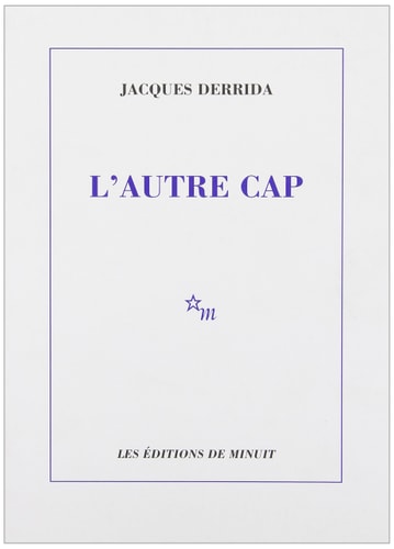 L'AUTRE CAP, de Jacques Derrida | portada del libro