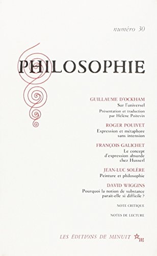 PHILOSOPHIE 30, de COLLECTIF | portada del libro