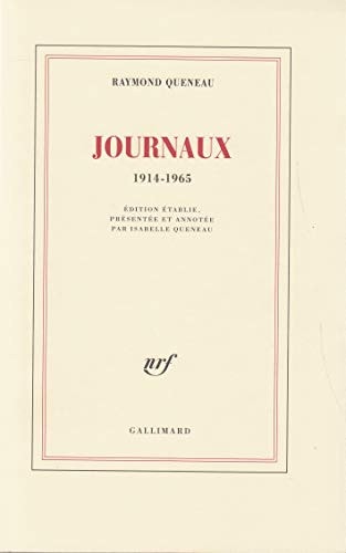 JOURNAUX, de Queneau | portada del libro