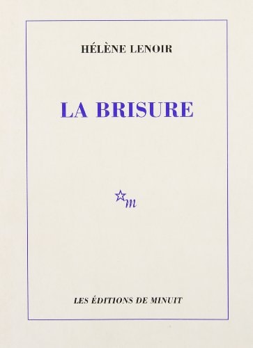 LA BRISURE, de Hélène Lenoir | portada del libro