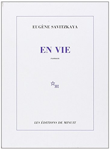 EN VIE, de Eugène Savitzkaya | portada del libro