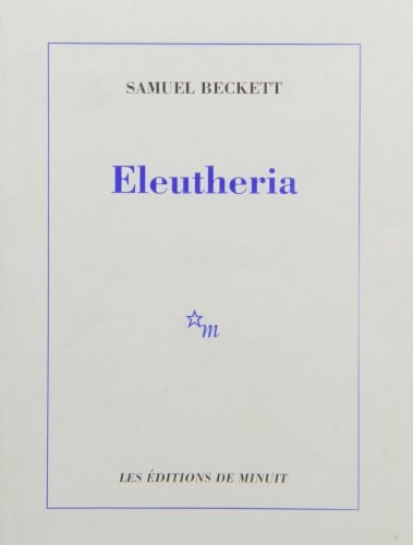 ELEUTHERIA, de Samuel Beckett | portada del libro