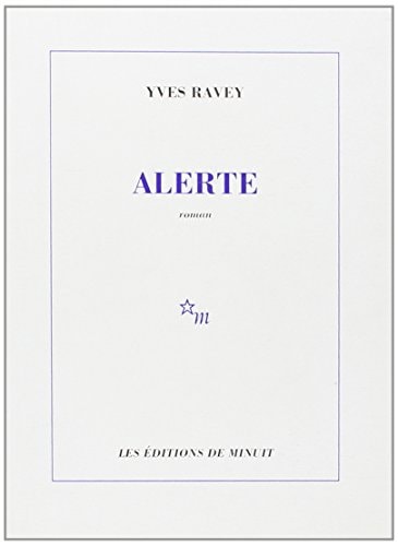 ALERTE, de Yves Ravey | portada del libro