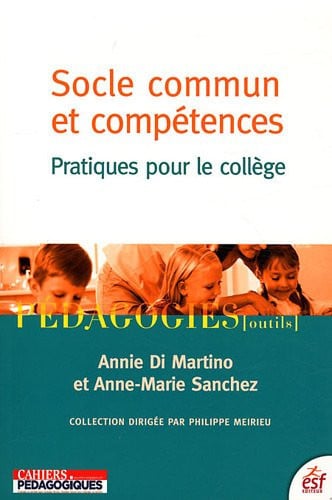 SOCLE COMMUN ET COMPETENCES, de SANCHEZ#DI MART | portada del libro