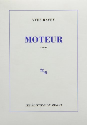 MOTEUR, de Yves Ravey | portada del libro