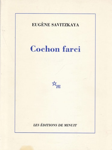 COCHON FARCI, de Eugène Savitzkaya | portada del libro