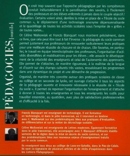 REUSSIR L ECOLE DU SOCLE, de WALKOWIAK#BLANQ | portada del libro