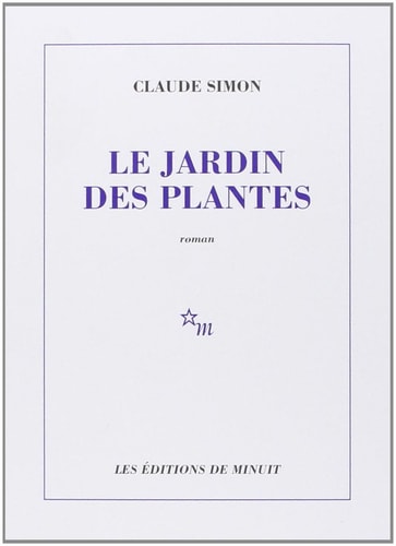 LE JARDIN DES PLANTES, de Claude Simon | portada del libro