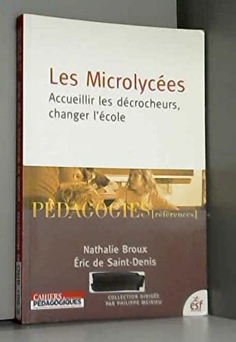 LES MICROLYCEES, de BROUX#SAINT DEN | portada del libro