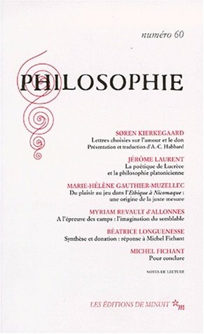 PHILOSOPHIE 60, de Collectif | portada del libro