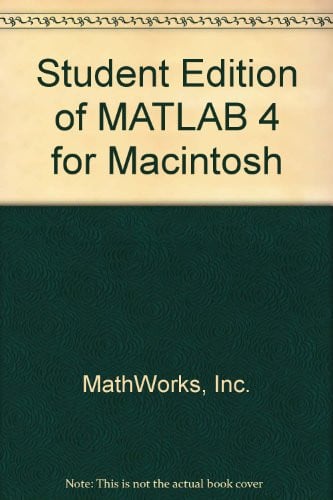 STUDENT EDITION MATLAB VERSION 4 | portada del libro