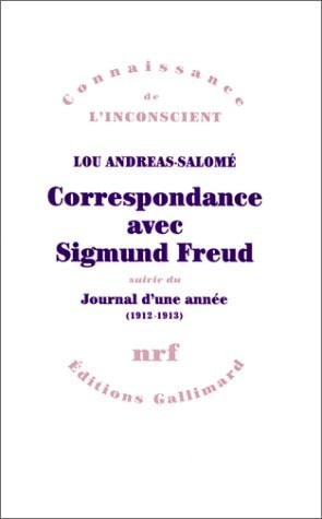 CORRESPONDANCE / JOURNAL D'UNE ANNEE 1912-1913, de Lou Andreas-Salomé | portada del libro