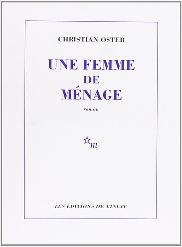 UNE FEMME DE MENAGE, de Christian Oster | portada del libro