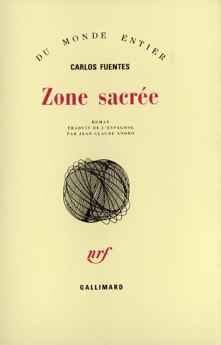 ZONE SACREE, de Carlos Fuentes | portada del libro