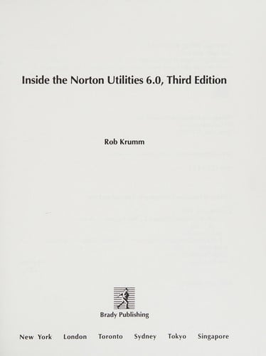 INSIDE THE NORTON UTILITIES 6.0, de KRUMM | portada del libro