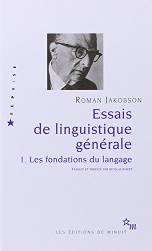 ESSAIS DE LINGUISTIQUE GENERALE T1 LES FONDATIONS DU LANGAGE, de Roman Jakobson | portada del libro