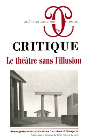 CRITIQUE 699 700 SUR LE THEATRE, de COLLECTIF | portada del libro