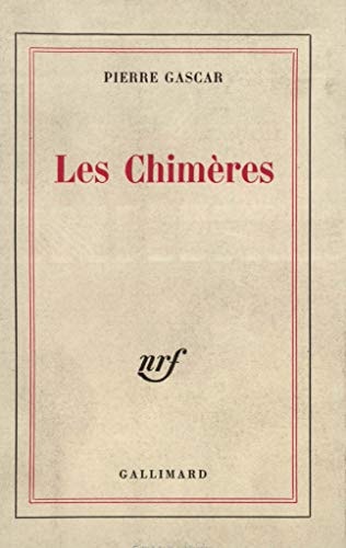 LES CHIMERES, de Gascar | portada del libro