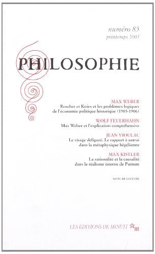 PHILOSOPHIE 85, de Collectif | portada del libro
