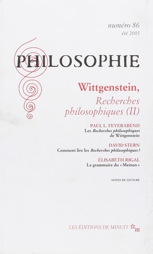 PHILOSOPHIE 86, de Paul Feyerabend | portada del libro