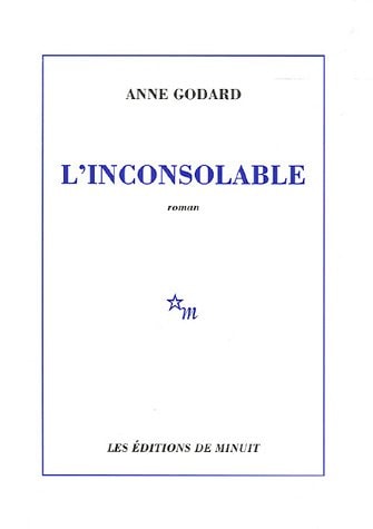 L INCONSOLABLE, de Anne Godard | portada del libro