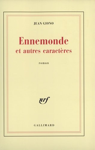 ENNEMONDE ET AUTRES CARACTERES, de Jean Giono | portada del libro