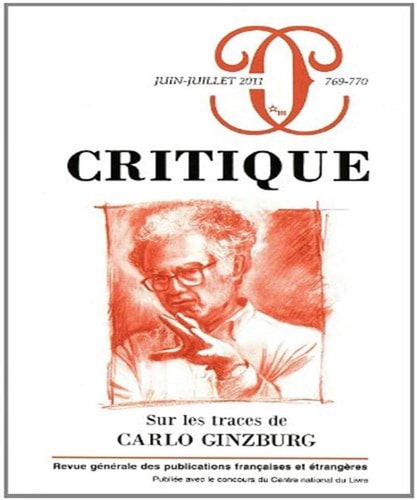 REVUE CRITIQUE 769 770, de Philippe Roger | portada del libro