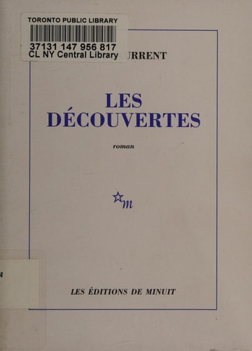 LES DECOUVERTES, de Laurrent | portada del libro