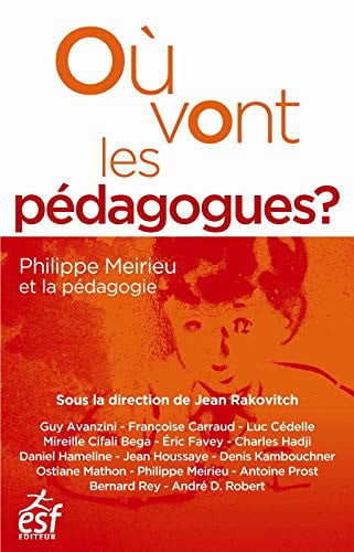 OU VONT LES PEDAGOGUES ?, de COLLECTIF | portada del libro