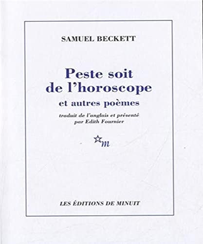 PESTE SOIT DE L HOROSCOPE ET AUTRES POEMES, de Samuel Beckett | portada del libro
