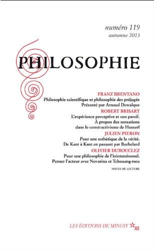 PHILOSOPHIE 119, de Franz Brentano | portada del libro