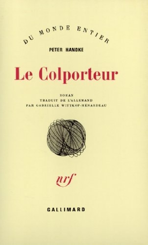 LE COLPORTEUR, de Peter Handke | portada del libro