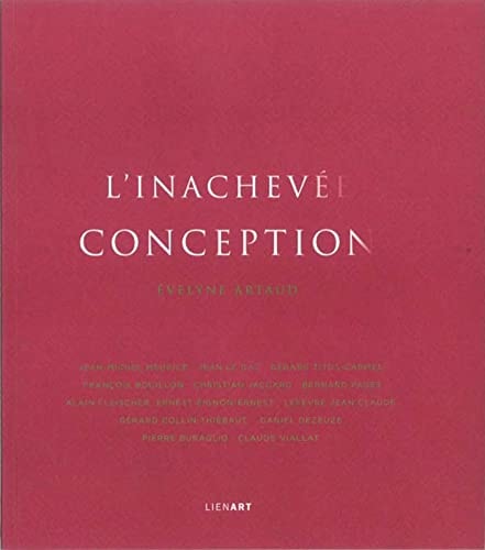 INACHEVEE CONCEPTION L, de Evelyne Artaud | portada del libro